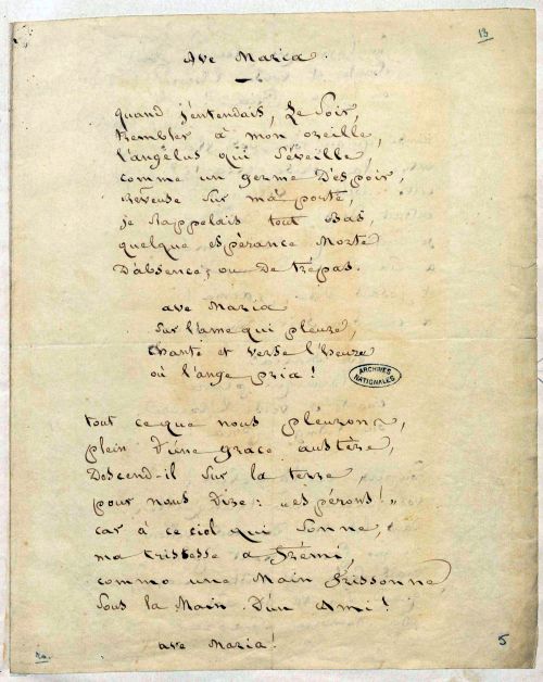 Manuscrit BP-AN-AB_XIX_713-d5-AveMaria