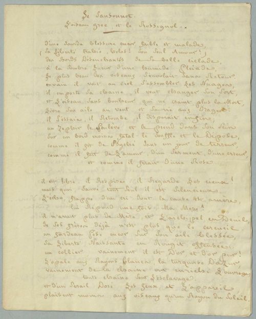 Manuscrit BP-Beinecke-GenMssMisc-67-G2645-F-2