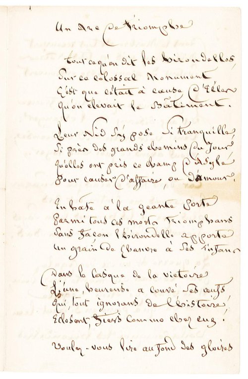 Manuscrit CP-Un_Arc_de_triomphe