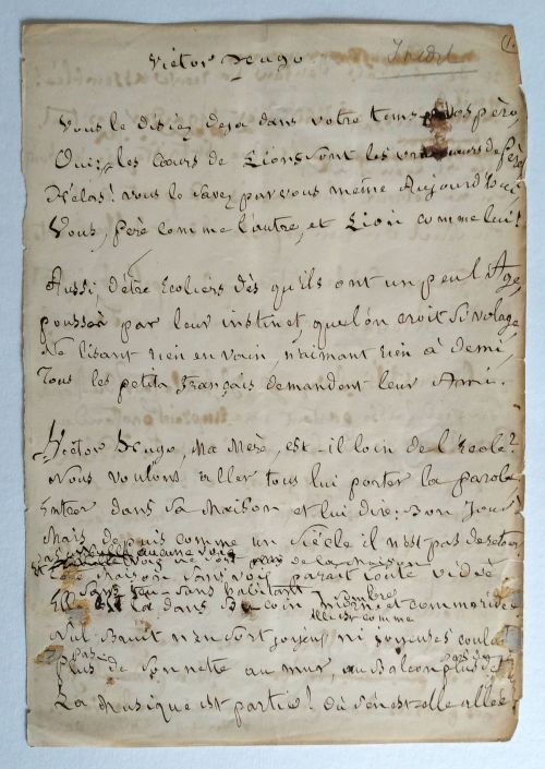 Manuscrit CP-Victor_Hugo