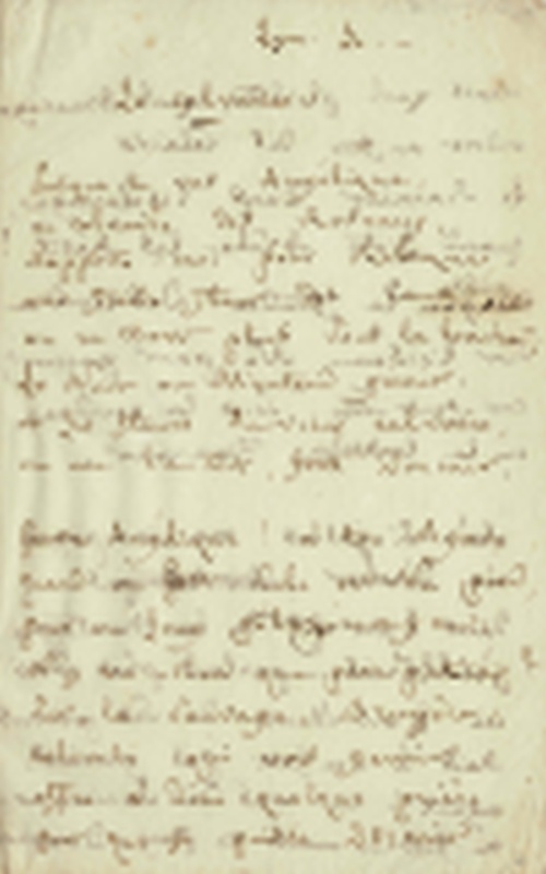 Manuscrit http-EnVente-LeCalvaire