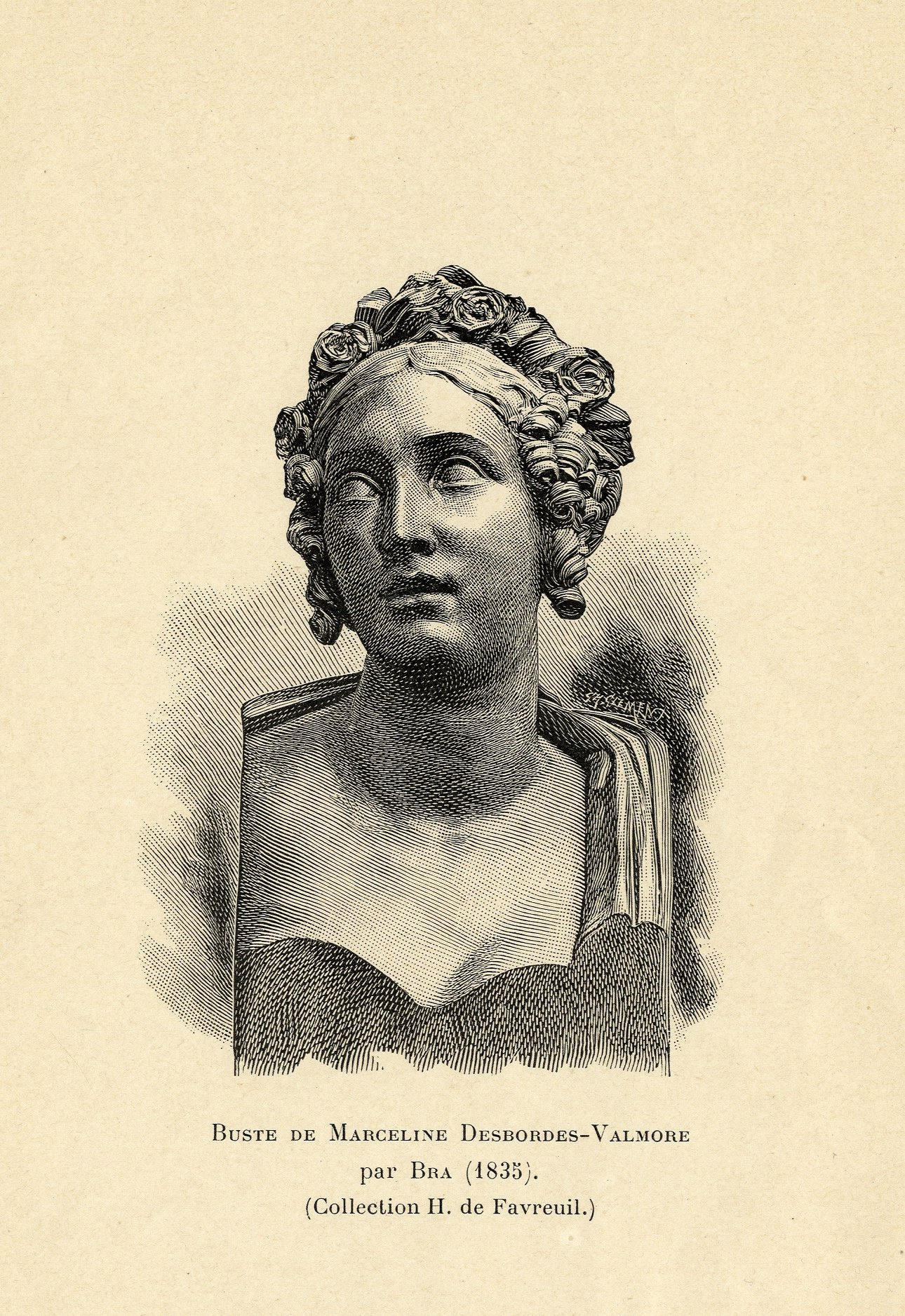 Ms 1848-27 MDV litho buste Th. Bra