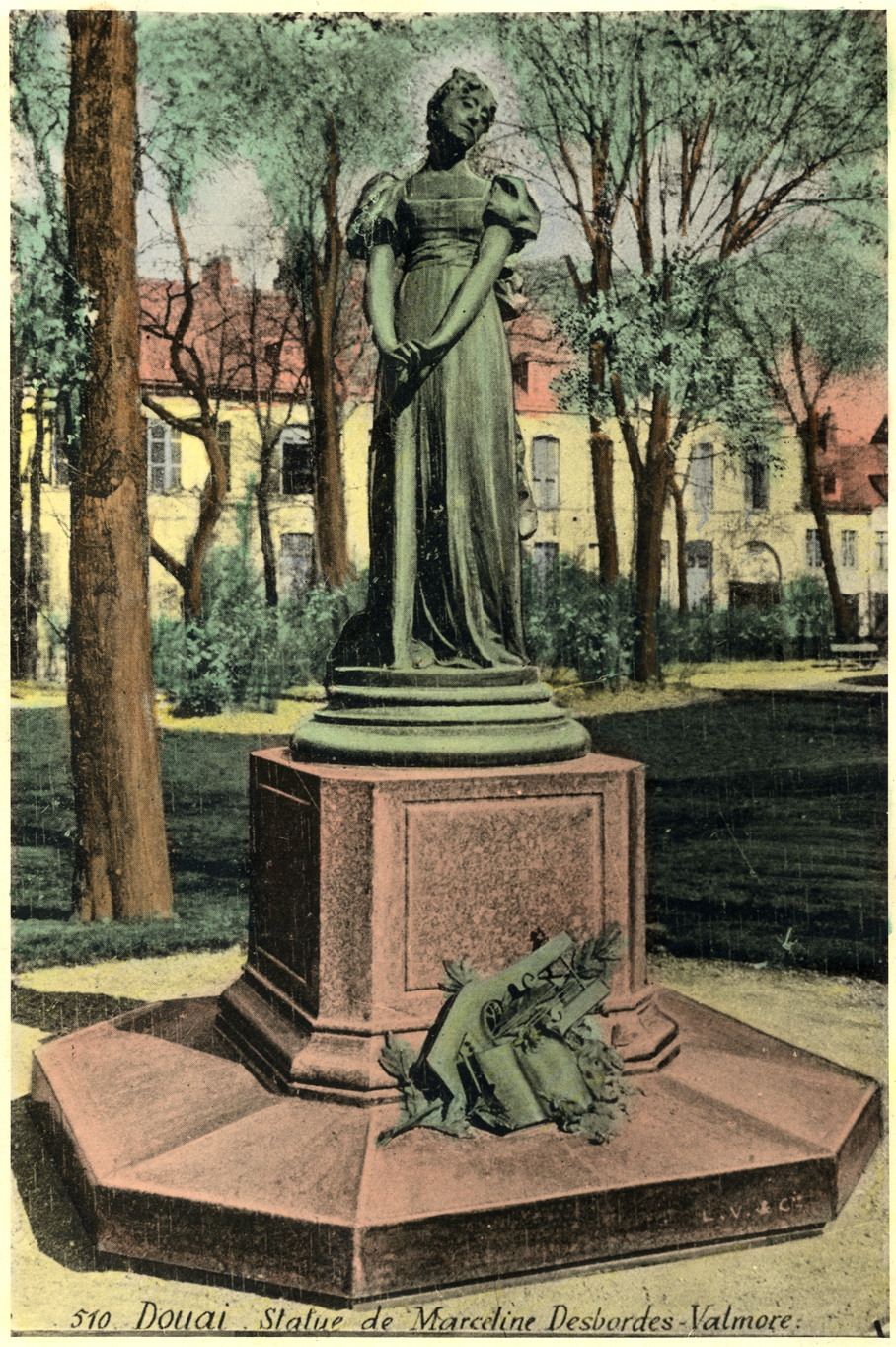 Ms 1848-38 MDV statue 1 photo colorisée