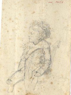 Ms 1848-65-1 Hippolyte enfant par C. Desbordes dessin
