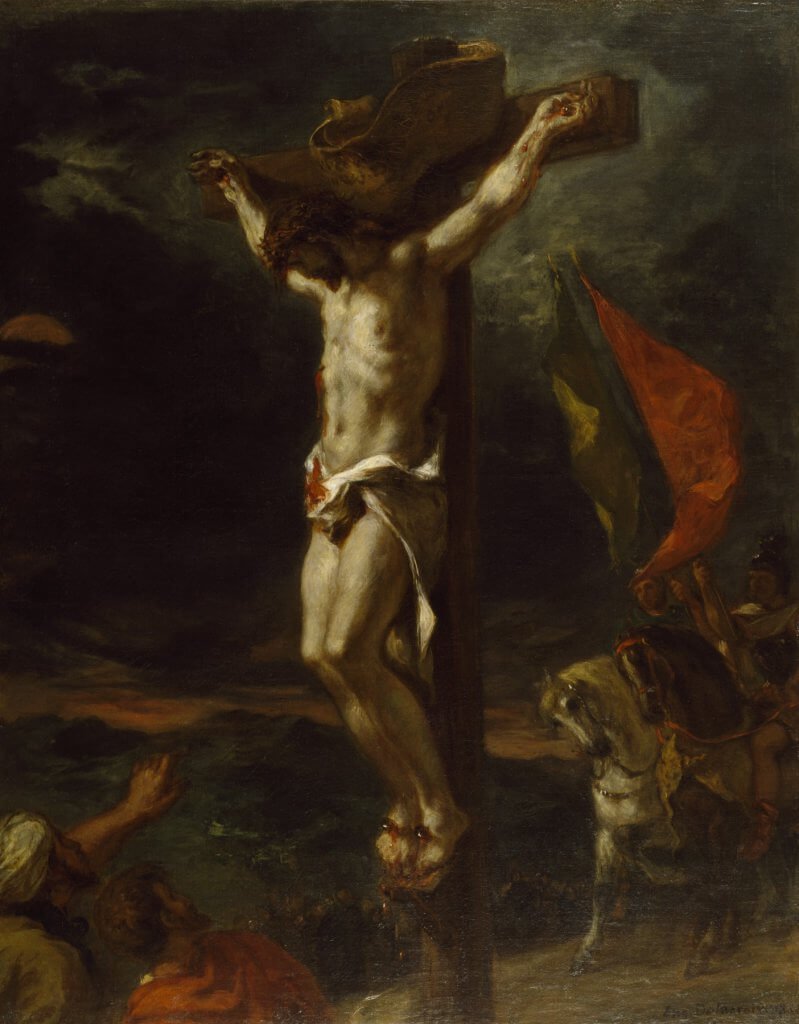 Eugène Delacroix, Christ en croix